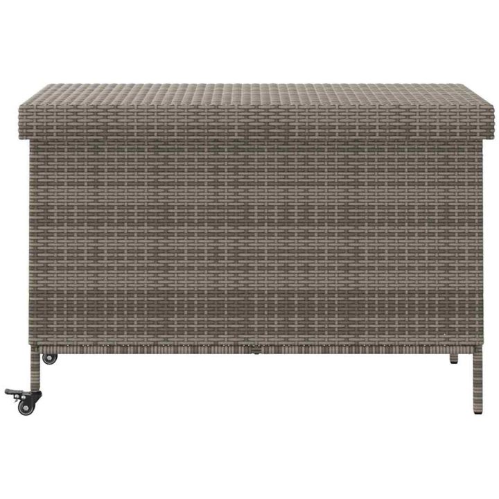 Dynbox på hjul grå konstrottning vidaXL 110 x 55 x 73 cm – bild 4