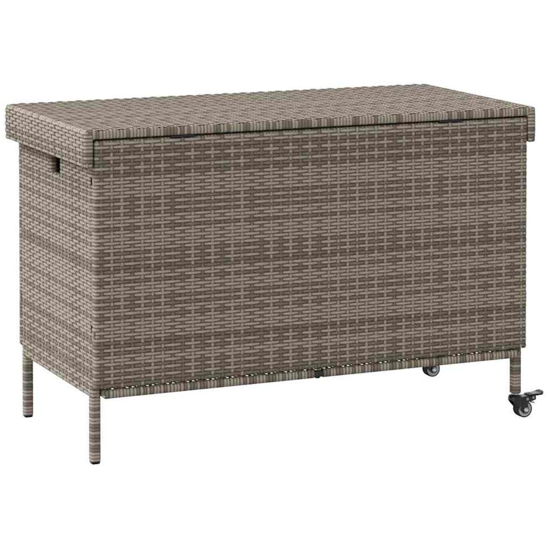 Dynbox på hjul grå konstrottning vidaXL 110 x 55 x 73 cm – bild 6