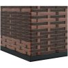 Dynbox PE-rotting brun vidaXL 100 x 49 x 103.5 cm – miniatyr 8