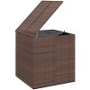 Dynbox PE-rotting brun vidaXL 100 x 97.5 x 104 cm – miniatyr 4