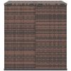 Dynbox PE-rotting brun vidaXL 100 x 97.5 x 104 cm – miniatyr 5