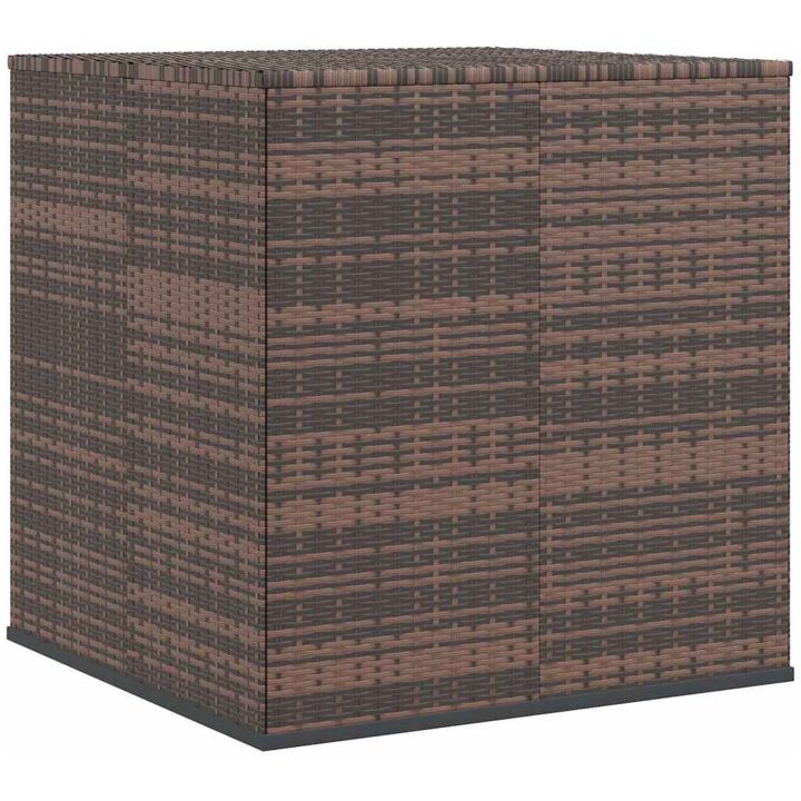 Dynbox PE-rotting brun vidaXL 100 x 97.5 x 104 cm – bild 6