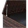 Dynbox PE-rotting brun vidaXL 100 x 97.5 x 104 cm – miniatyr 9