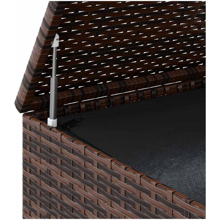 Dynbox PE-rotting brun vidaXL 100 x 97.5 x 104 cm – bild 9