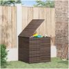 Dynbox PE-rotting brun vidaXL 100 x 97.5 x 104 cm – miniatyr 1