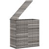 Dynbox PE-rotting grå vidaXL 100 x 49 x 103.5 cm – miniatyr 4