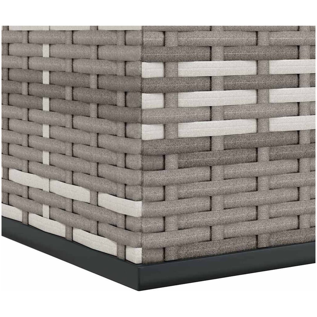Dynbox PE-rotting grå vidaXL 100 x 49 x 103.5 cm – bild 8