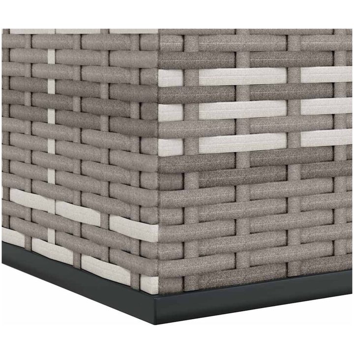 Dynbox PE-rotting grå vidaXL 100 x 49 x 103.5 cm – bild 8
