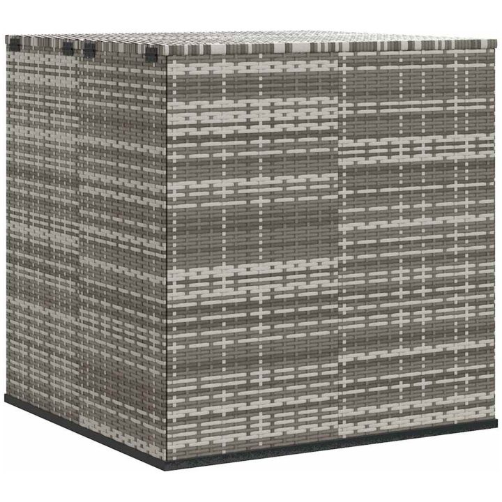 Dynbox PE-rotting grå vidaXL 100 x 97.5 x 104 cm – bild 2