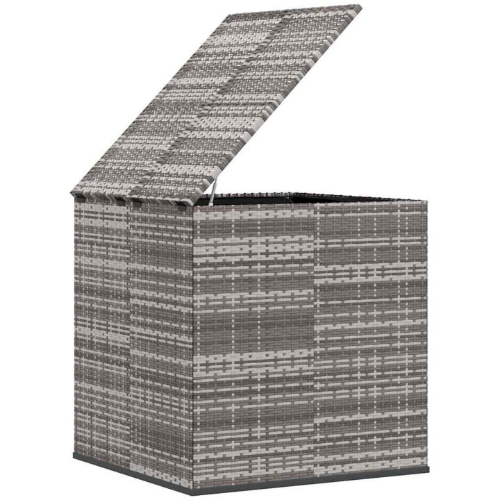 Dynbox PE-rotting grå vidaXL 100 x 97.5 x 104 cm – bild 4