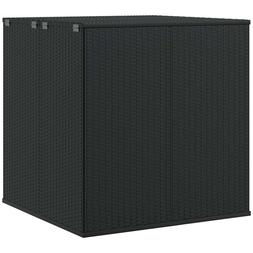 Dynbox PE-rotting svart vidaXL 100 x 97.5 x 104 cm – bild 2