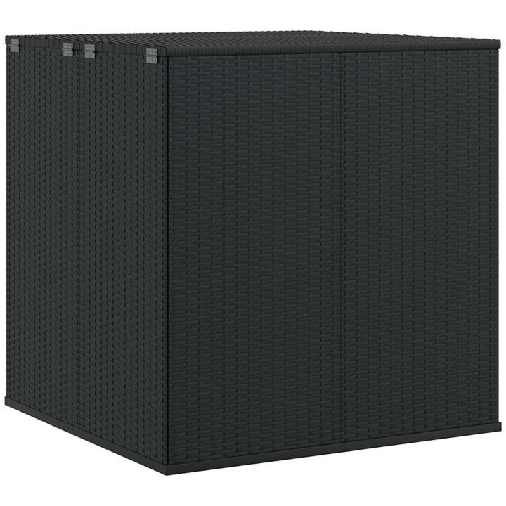 Dynbox PE-rotting svart vidaXL 100 x 97.5 x 104 cm – bild 2