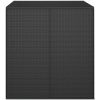 Dynbox PE-rotting svart vidaXL 100 x 97.5 x 104 cm – miniatyr 3