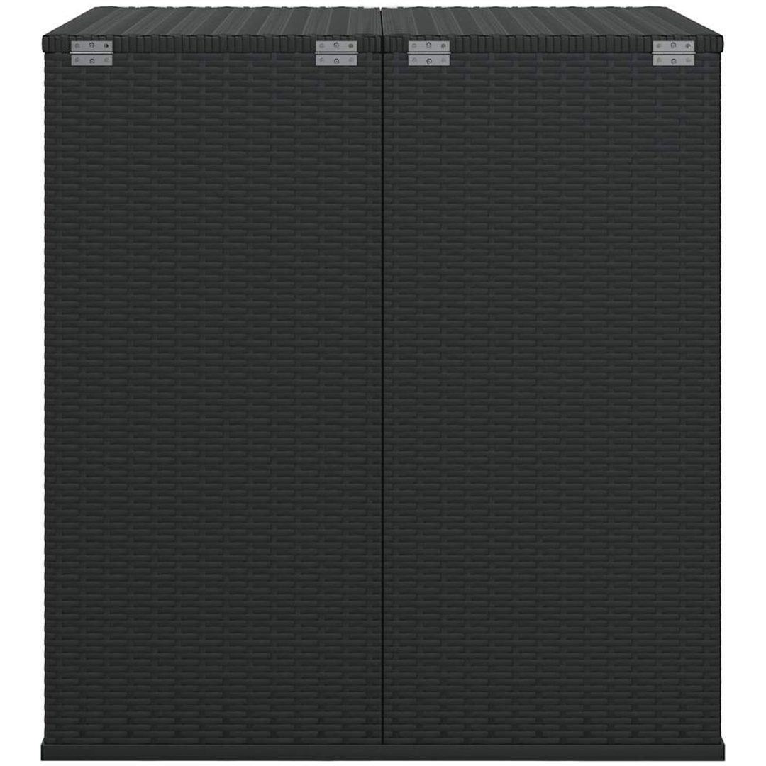 Dynbox PE-rotting svart vidaXL 100 x 97.5 x 104 cm – bild 5