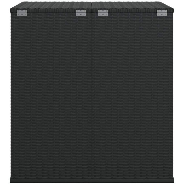 Dynbox PE-rotting svart vidaXL 100 x 97.5 x 104 cm – bild 5