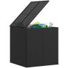 Dynbox PE-rotting svart vidaXL 100 x 97.5 x 104 cm – miniatyr 7
