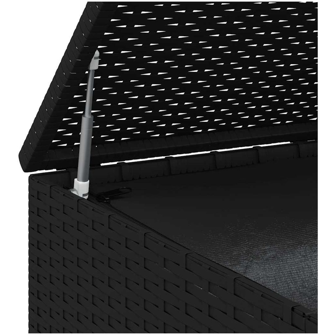 Dynbox PE-rotting svart vidaXL 100 x 97.5 x 104 cm – bild 9