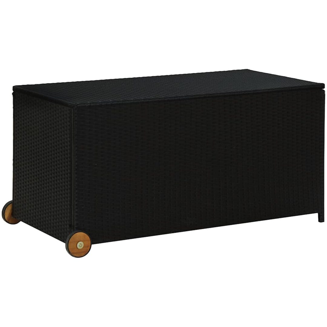 Dynbox svart 120x65x61 cm konstrotting vidaXL – bild 2