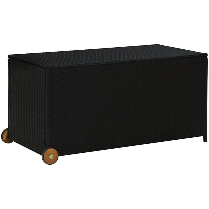 Dynbox svart 120x65x61 cm konstrotting vidaXL – bild 2