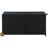 Dynbox svart 120x65x61 cm konstrotting vidaXL – miniatyr 3