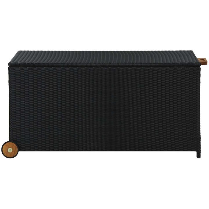 Dynbox svart 120x65x61 cm konstrotting vidaXL – bild 3
