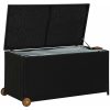 Dynbox svart 120x65x61 cm konstrotting vidaXL – miniatyr 4
