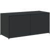Dynbox svart 283L konstrotting vidaXL 120 x 50 x 56 cm – miniatyr 2