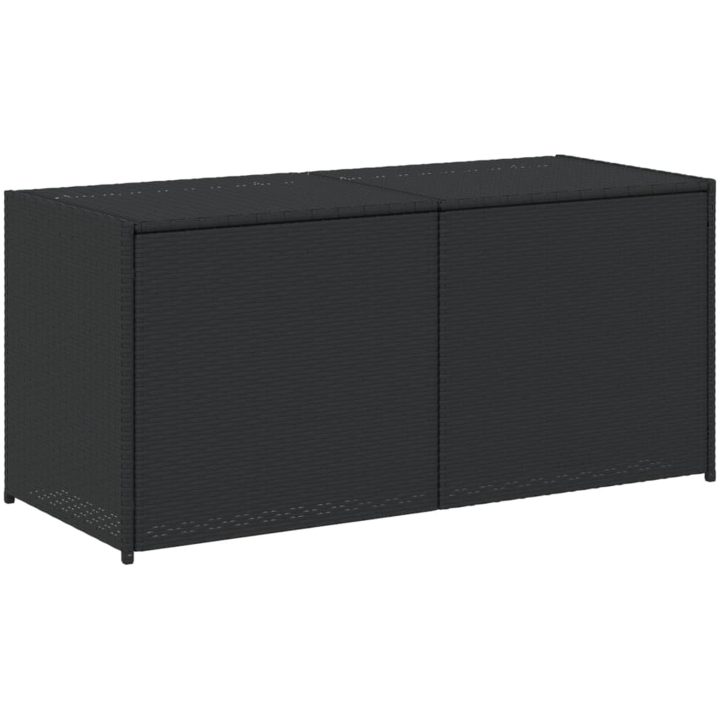 Dynbox svart 283L konstrotting vidaXL 120 x 50 x 56 cm – bild 2