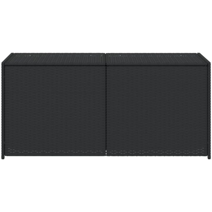 Dynbox svart 283L konstrotting vidaXL 120 x 50 x 56 cm – bild 4