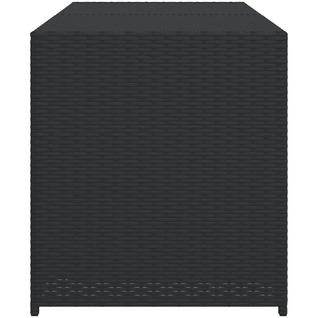 Dynbox svart 283L konstrotting vidaXL 120 x 50 x 56 cm – bild 5