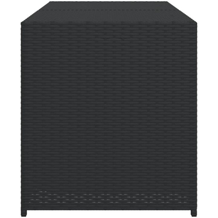Dynbox svart 283L konstrotting vidaXL 120 x 50 x 56 cm – bild 5