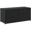 Dynbox svart 283L konstrotting vidaXL 120 x 50 x 56 cm – miniatyr 6