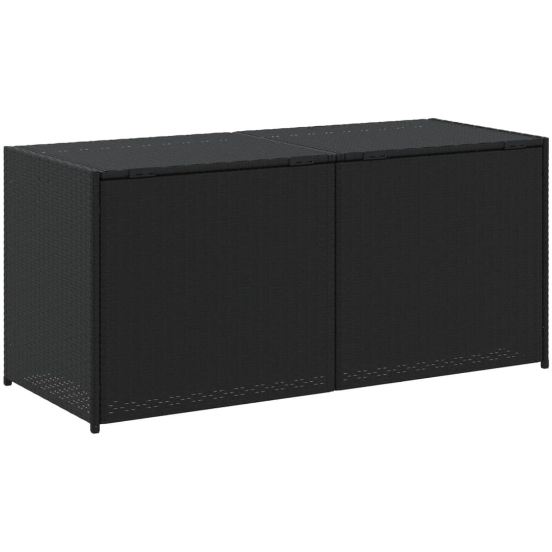 Dynbox svart 283L konstrotting vidaXL 120 x 50 x 56 cm – bild 6