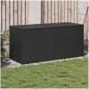 Dynbox svart 283L konstrotting vidaXL 120 x 50 x 56 cm – miniatyr 1