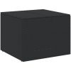 Dynbox svart 291L konstrotting vidaXL 80 x 75 x 59 cm – miniatyr 2
