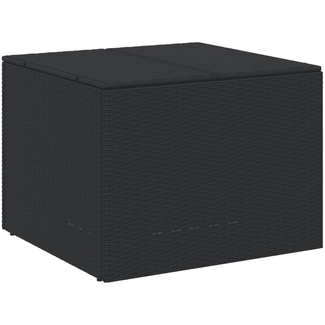 Dynbox svart 291L konstrotting vidaXL 80 x 75 x 59 cm – bild 2
