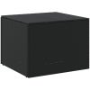 Dynbox svart 291L konstrotting vidaXL 80 x 75 x 59 cm – miniatyr 6