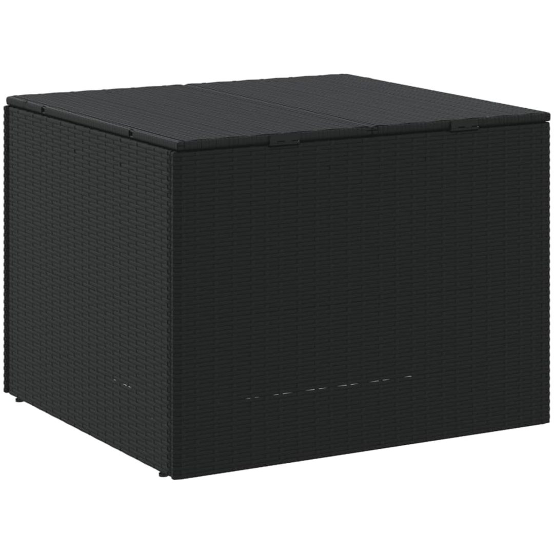 Dynbox svart 291L konstrotting vidaXL 80 x 75 x 59 cm – bild 6