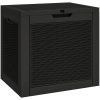 Dynbox svart 55,5x43x53 cm polypropen vidaXL – miniatyr 2
