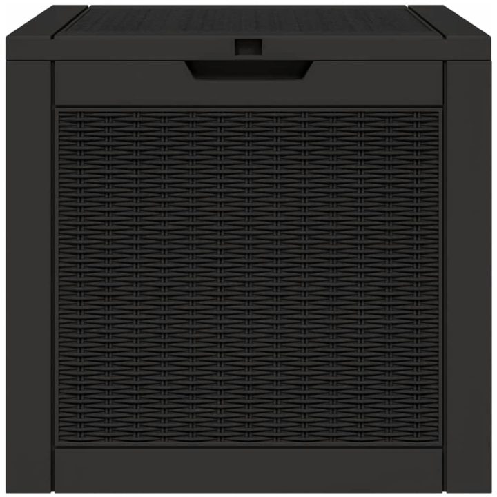 Dynbox svart 55,5x43x53 cm polypropen vidaXL – bild 5
