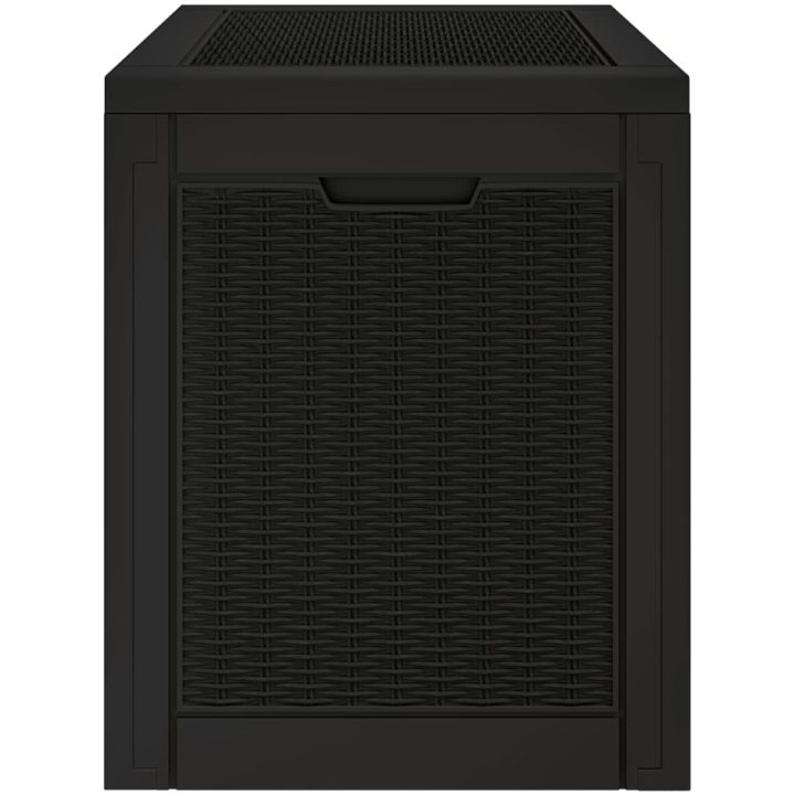 Dynbox svart 55,5x43x53 cm polypropen vidaXL – bild 6