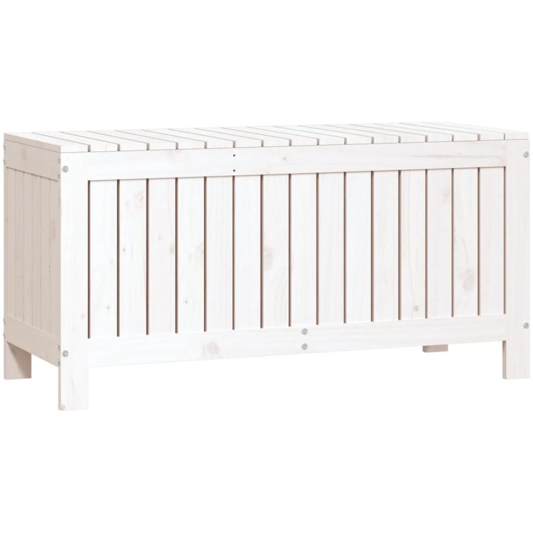 Dynbox vit massiv furu vidaXL 108 x 42.5 x 54 cm – bild 5