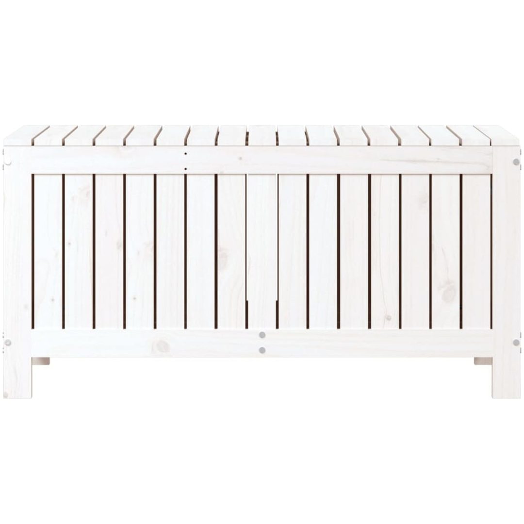 Dynbox vit massiv furu vidaXL 108 x 42.5 x 54 cm – bild 6