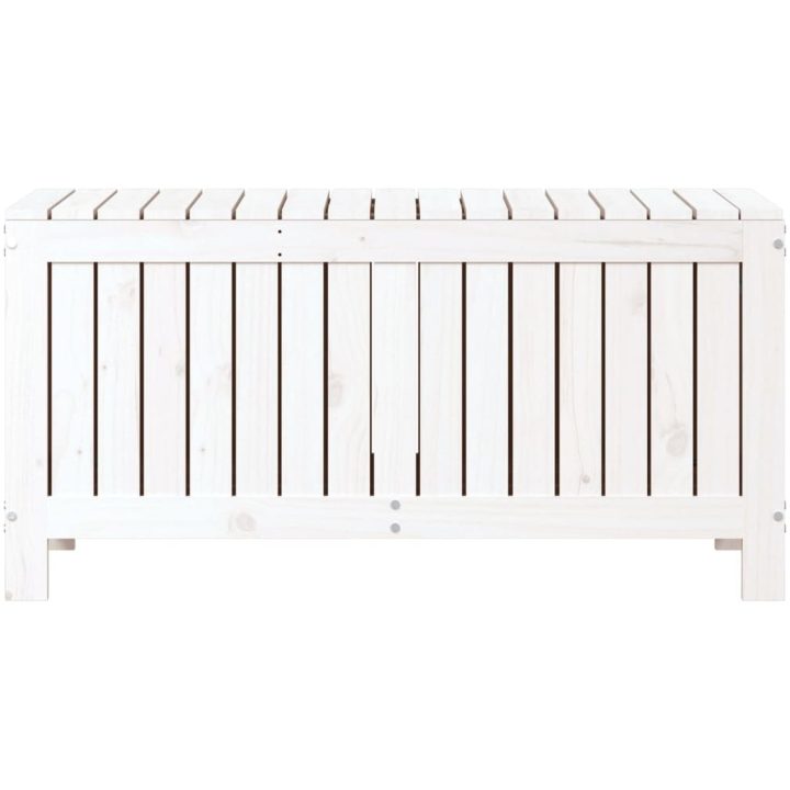 Dynbox vit massiv furu vidaXL 108 x 42.5 x 54 cm – bild 6