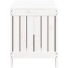 Dynbox vit massiv furu vidaXL 108 x 42.5 x 54 cm – miniatyr 7