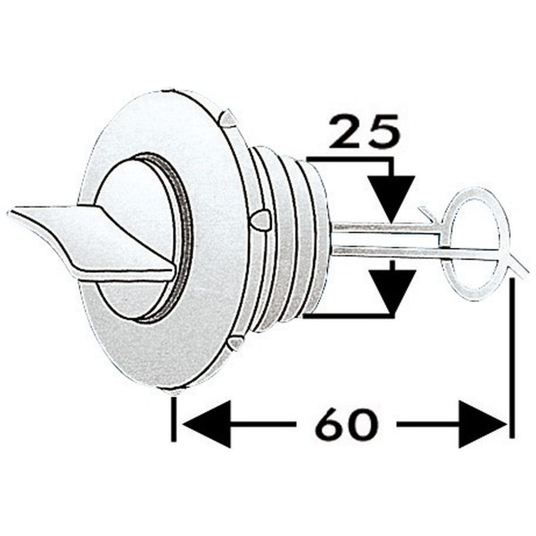 Dyvika Nylon 25 mm Osculati