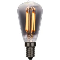 Edison E14 1,6W LED filament, rök