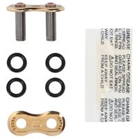 EK CHAIN 520 RV/3D Connecting Link - Nx-Ring - Rivet