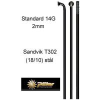EKER 2mm SVART L.264mm STD 14G 72-PACK