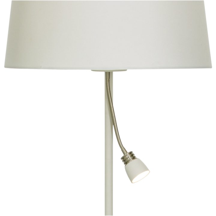Eketorp Golvlampa., Vit/stål ANETA HOME Vit /Stål – bild 2